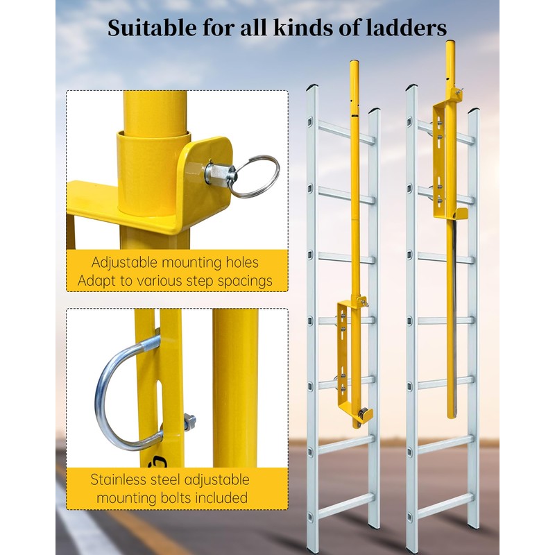 Roof Hatches Ladder Safety Post, Lengthen Hatch Ladder Hand Assist