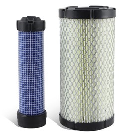 HIMARKLIF Inner & Outer Air Filters Kit Engine Air Intake Filter Elements Compatible with Kohler John Deere Donaldson Kubota Replace#: M123378 M113621 6A10082632