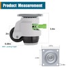 TESUMI Heavy Duty Leveling Casters Set of 4, 2200LBS Load