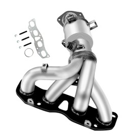 FortunaFlow Catalytic Converter Compatible with Nissan Altima 2013-2018 2.5L,Nissan Rogue 2014-2017 2.5L L4 Front Position(EPA Compliant high flow standard)