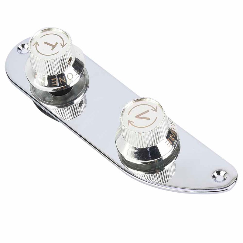 Electric Bass Control Plate with Knobs for Fender 51 P