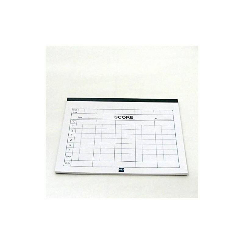 Mahjong Supplies, Score Record Book (50 Sheets), Set of 3