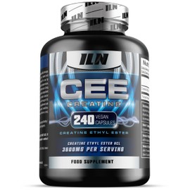 Creatine Ethyl Ester Capsules - 3600mg CEE Creatine - Vegan & Vegetarian Suitable (240 Vegan Capsules)