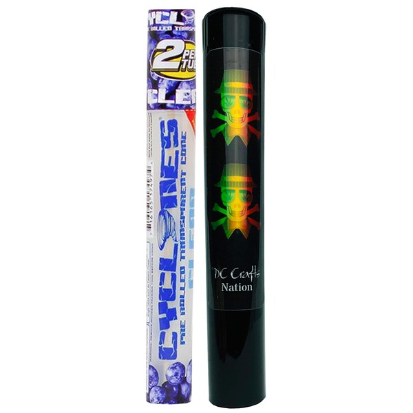 DC Crafts Nation Pop Lid Protector with Cyclones Clear Blueberry