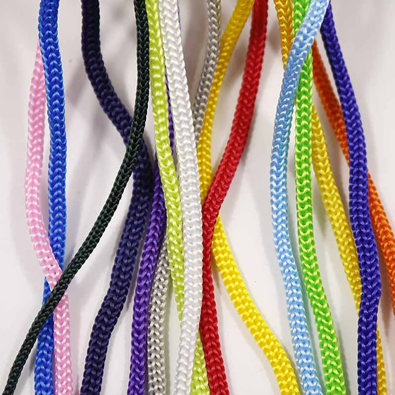 IHKFILAN Polypropylene Utility Rope Drawstring Hollow Braided PP Rope Barrier