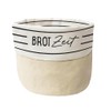 Graphic Workshop Fabric Basket Made of 100% Cotton | Bread