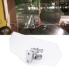 Vbestlife Parabrisas Transparente para Motocicleta,Parabrisas Protector Pantalla Protección de la