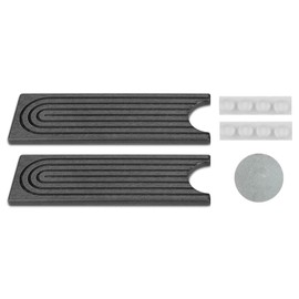 Diatomite Sink Splash Guard, Stone Faucet Mat Fast Drying, 60cm Faucet Mat for Kitchen Sinks, Absorbing Water Instantly Sink Tray with a Sandpaper and 8 Non-Slip Dots for Bathroom Counter