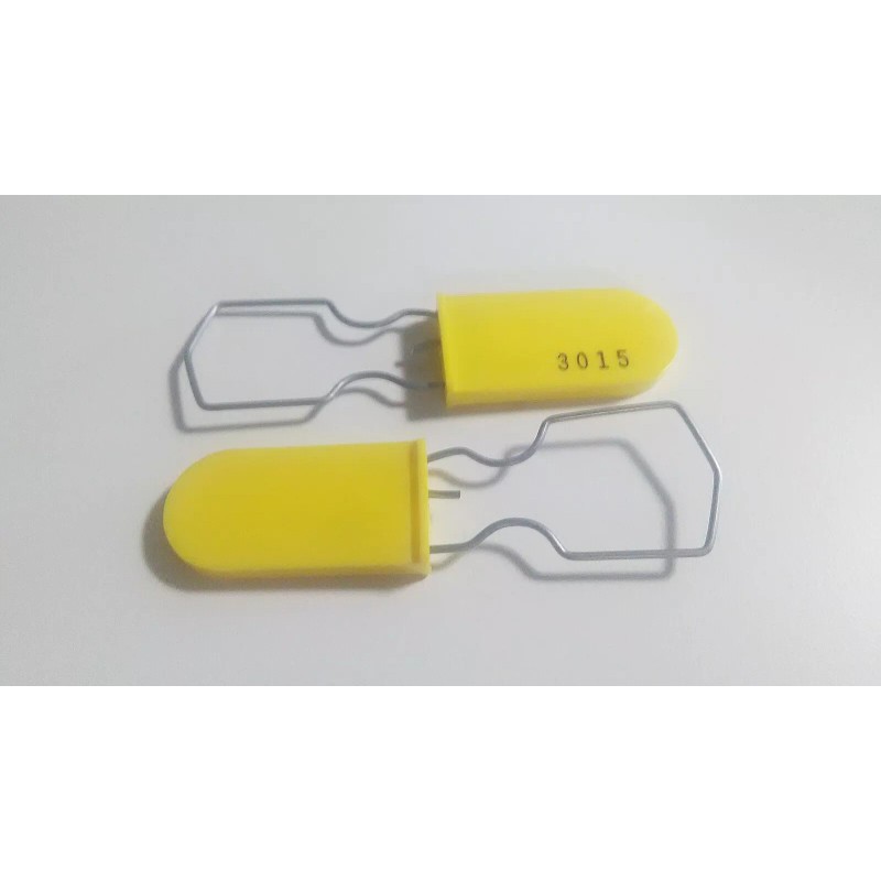 CHATEAU Yellow Security Meter Seal Water Electric Clasp Plastic Padlock