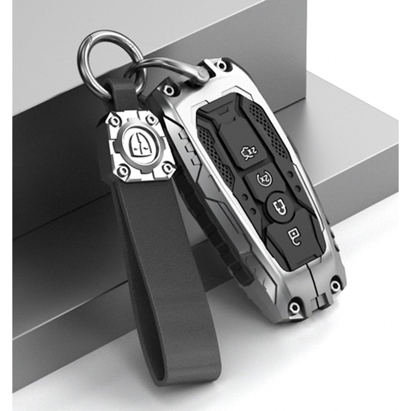 Savzokiw Heavy Metal Key Fob Cover Case Protector for Ford,