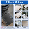 10 Pcs Multi Tool Blades for Oscillating Tools, 35mm Wide