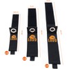 8 Velcro Fasteners for Storage, 3 Different Sizes, 2 x