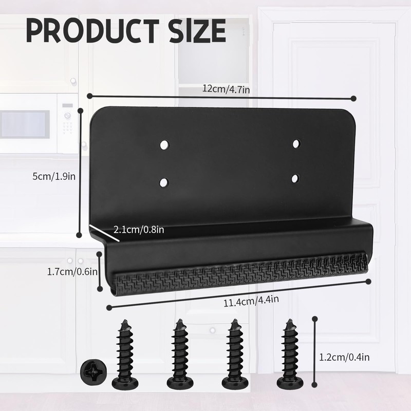 Betinyar 1pcs Cabinet Foot Pull for Trash Drawer, Non Slip