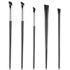 5 Pack Eyeliner Brushes Angled Eyebrow Concealer Brushes Ultra Thin