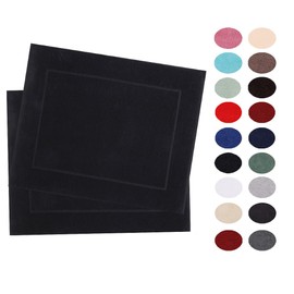 Betz Set of 2 Bath Mat Bath Mat Bath Rug Shower Mat Terry Cloth Size 50 x 70 cm 100% Cotton Premium Quality 650 g/m2, 50 x 70 cm