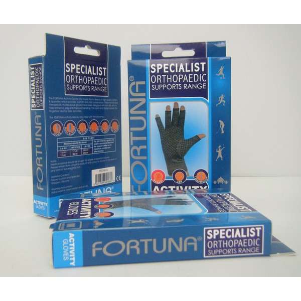 Fortuna: Multipurpose Activity Gloves [Properties: Grip, Warmth, Compression] [Uses: Sport,