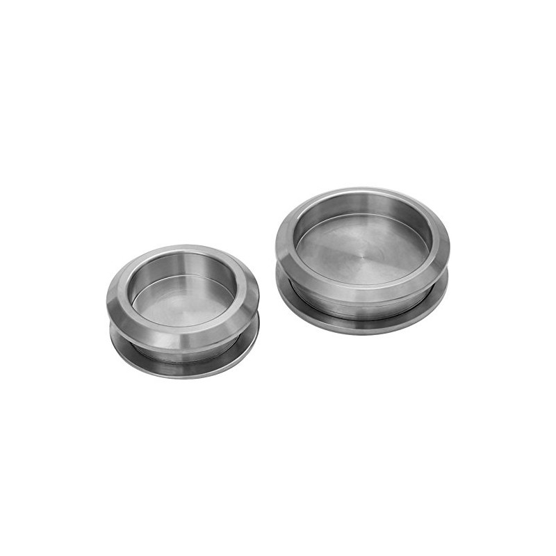 Onpira Diameter 68 mm Stainless Steel Recessed Handle Glass Door