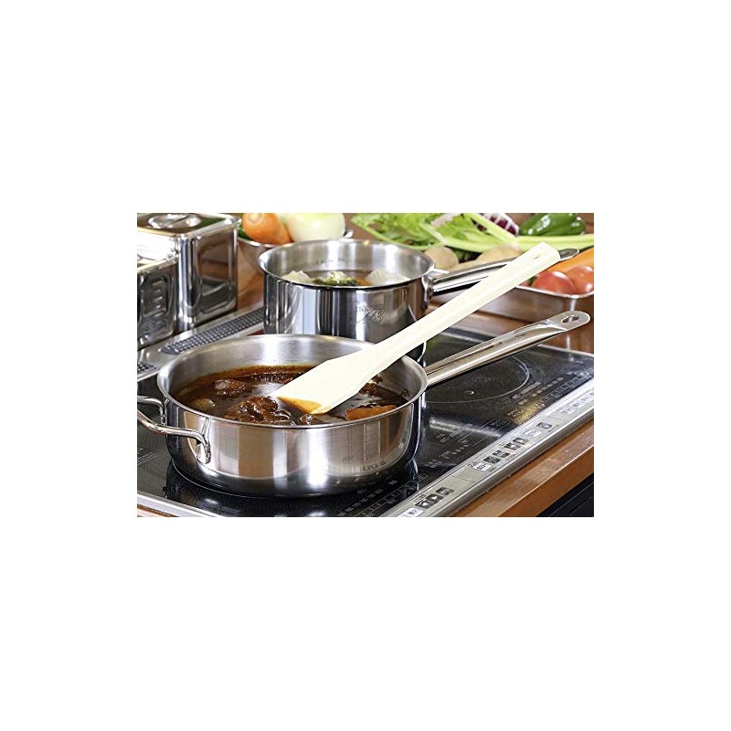 EBM TPX樹脂 抗菌耐熱 角スパテル 300