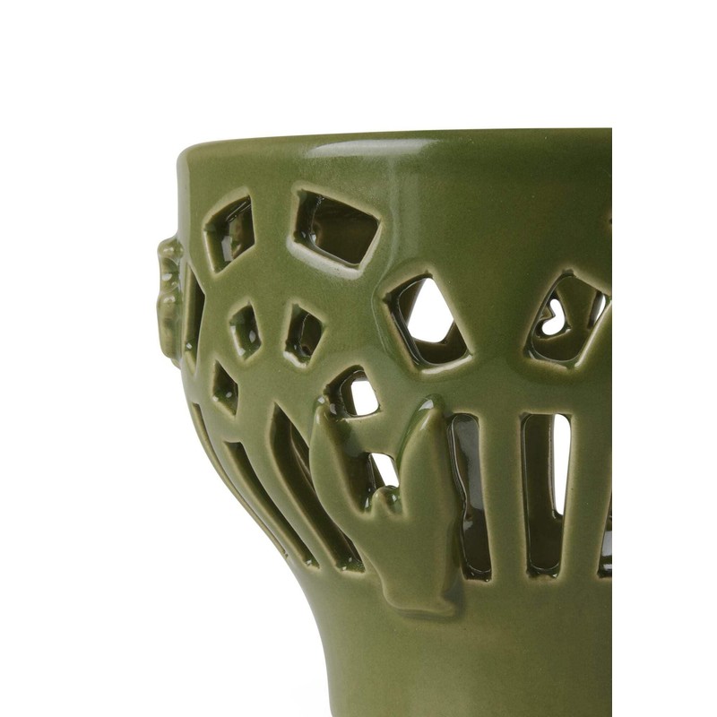 Kähler Design Orangery Garden 691203 Tea Light Holder Ceramic Green