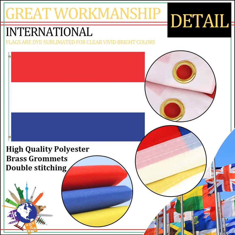 Länder Flaggen (90 * 150cm:Netherlands)