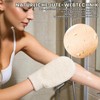 Set of 2 Natural Fibres Body Care Exfoliating Gloves