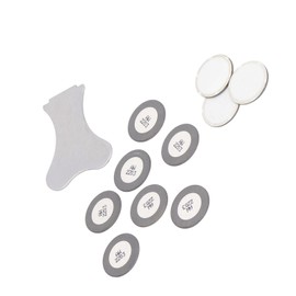 10PCS 20MM Ultrasonic Mist Maker Ceramic Disc, Fogger Replacement Discs with Wire & Sealing Ring for Humidifier, Dust Collector, Sterilizer, Atomizer