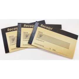 Receipt, Voucher, Stylish (Kraft Paper)