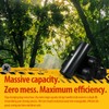 42 Gallon Large Black Trash Bags 33x48in (10 Count)