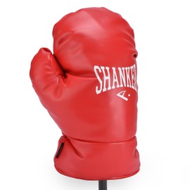 Shanker Golf Boxing Glove Golf Headcover - Funny Golf Driver Cover Tour Grade PU Leather Headcover - Great Gag Golf Gift for Men - Soft Velour Lining