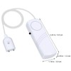 TOBBOMEY Water Level Alarm, Loud Water Leak Sensor Alarm, Water