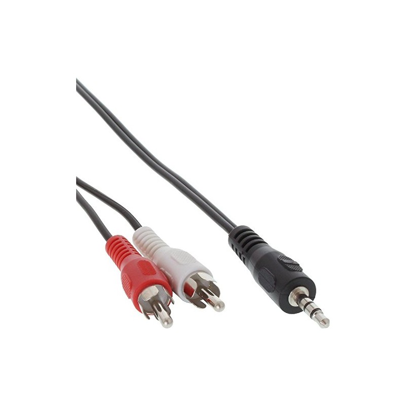 InLine RCA/Audio Jack Cable 2x RCA Male to 3.5 mm