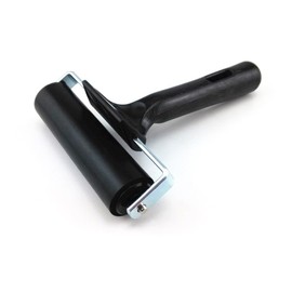 Honbay 4 Inch Rubber Brayer Roller for Printmaking, Printing, Scrapbooks, Wallpapers, Stamping, Gluing Application