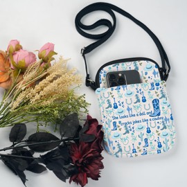 UJIMS ChesSprings Series Merch Cowboy Romance Crossbody Bag Powerless Bookish Gift Romantasy Reader Gift (CowboyCB)