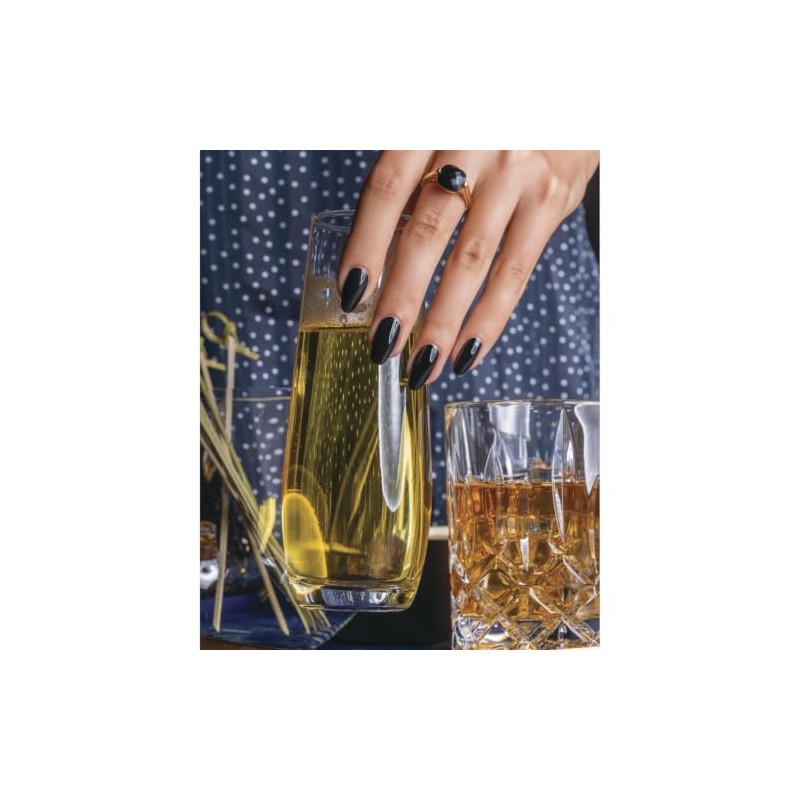 RC Red Carpet Manicure Esmalte de Uñas LED GEL Black