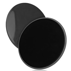 2PCS Core Sliders - Dual-Sided Gliding Discs for Abdominal Exercises - Versatile Workout Equipment for Carpet and Hard Floors