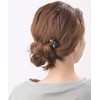 VingTAINE H7530-BK- Cat Motif Bifurcated Hairpin Marble Two-piece Cat Hair