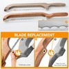 YAPULLYA Bread Knife for Homemade Bread Sourdough, Sourdough Knife Slicer