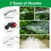 Pump Sprayer Wand with 3 Types of Nozzles, Fan Nozzle