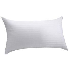 Pikolin Home - Ticking Pillowcase - 100% Cotton, white, 50 x 70 cm