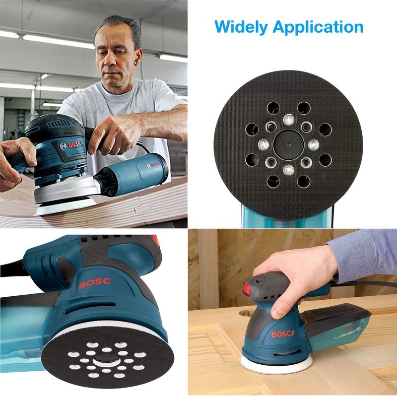 5” RS035 Sanding Pad Replacement,Compatible with Bosch Orbital Sander ROS20VS,