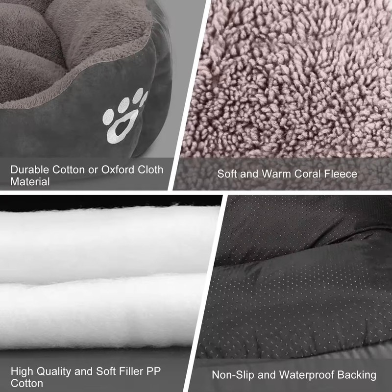 SIAM'S Dog and cat Bed,Mattress for Small,Medium & Large Washable,Non-Slip