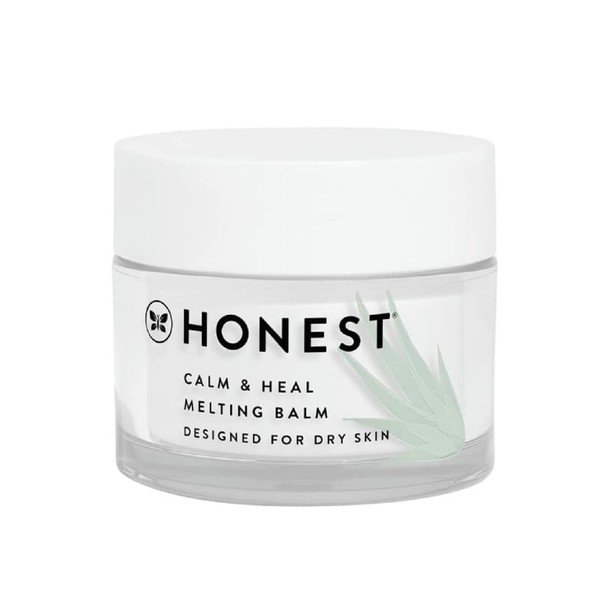 Honest Beauty Calm & Heal Melting Balm with Hyaluronic Acid | Ultra moisturizing, melting balm | For Sensitive Skin | Recognized by the National Eczema Association | Cruelty free | 1.7 oz.