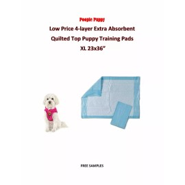 Medline 150ct 23X36" Quilted Top 4-Layer Extra Absorb Puppy Dog/Under Pads  MSC281229C