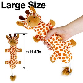 TTcat Catnip Matatabi Silvervine Pillow for Cats & Kittens,Cat Toy for Indoor Cats, Large Size Cat Pillow (Giraffe)…