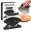 TIKA Heavy Duty Stainless Steel Pizza Cutter with Protective Cover