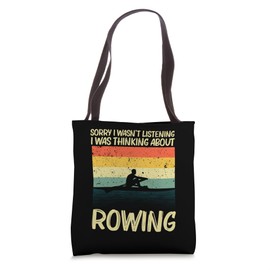Funny Rowing Design For Men Women Crew Rowing Boat Lovers Tote Bag