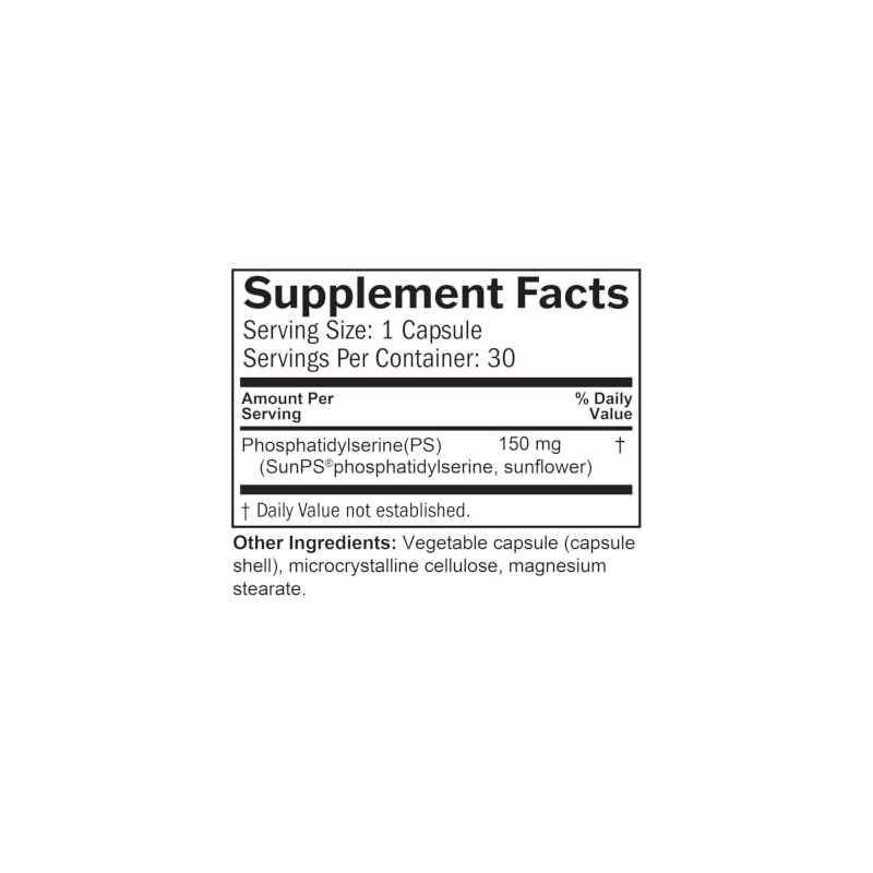 Brainmd Neurops 150 Fosfatidilserina Cápsulas Gluten