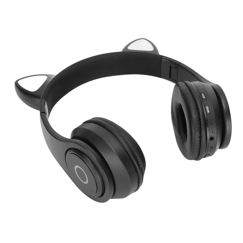 B39 Cat Ear Bluetooth Headset Cute Adjustable Bass Portable Wireless