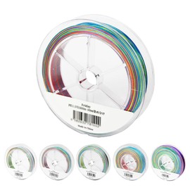 Original PE Line Friday PE (0.8, 1.0, 1.5, 2.0, 3.0, 4.0) (150m, 200m, 300m, 500m, 1000m), 10m/5 Colors Multicolored (1000M Roll, PE 1.0)