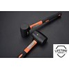 Edward Tools Rubber Mallet Hammer 16 oz - Durable Eco-friendly